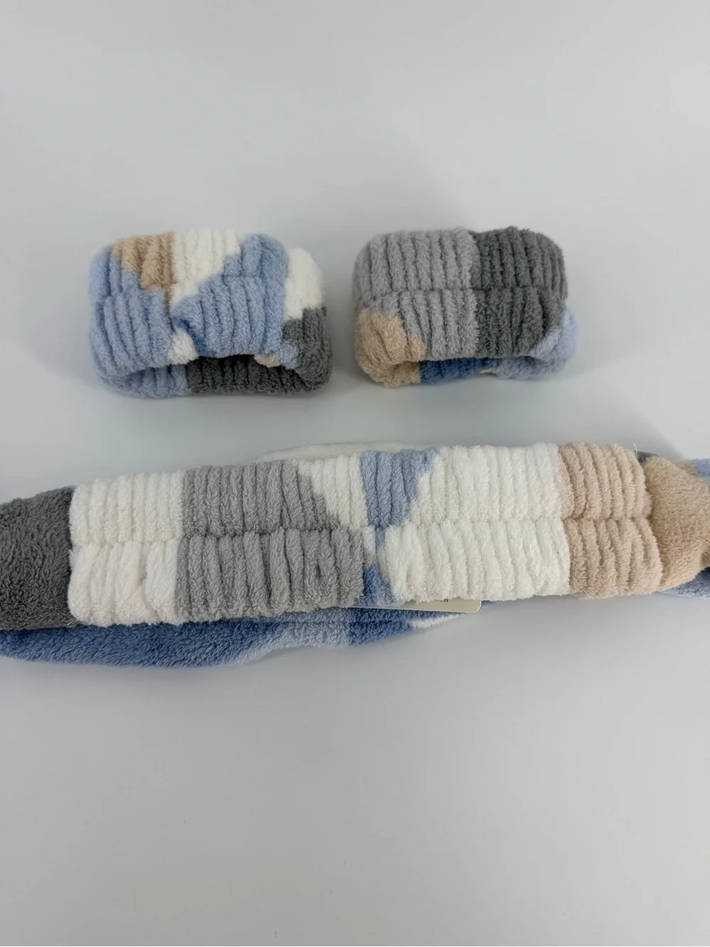 NWT PJ Salvage Spa Headband and Wristbands Matching Set, Self-Care/Skincare/Bath